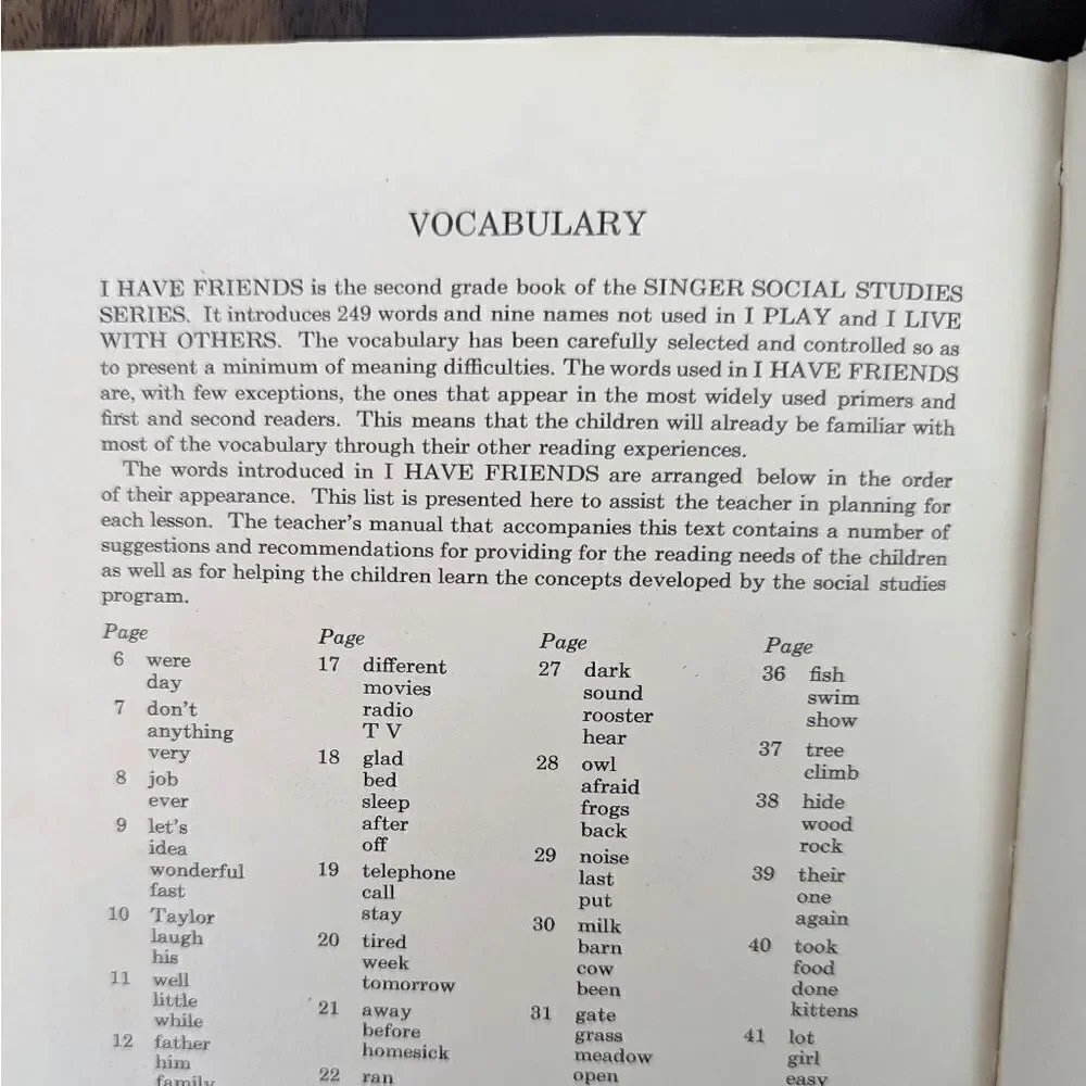 I have friends (Singer social studies) by C. W. Hunnicutt Hardcover Book